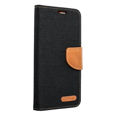 Xiaomi Redmi 13C 4G / Redmi 13C 5G / Poco C65, Oldalra nyíló tok, stand, Canvas Book, fekete