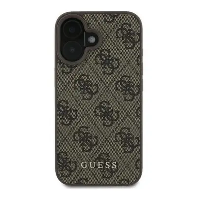 Guess 4G Classic Apple iPhone 16 Plus hátlap tok, barna