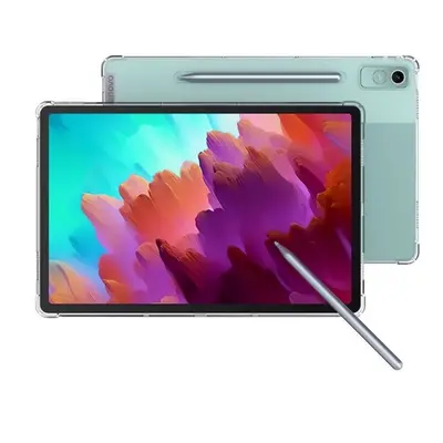 Lenovo Tab P12 (12.7) TB-370, Szilikon tok, közepesen ütésálló, légpárnás sarok, átlátszó