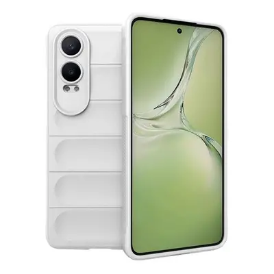 OnePlus Nord CE 4 Lite, Szilikon tok, közepesen ütésálló, 3D minta, fehér