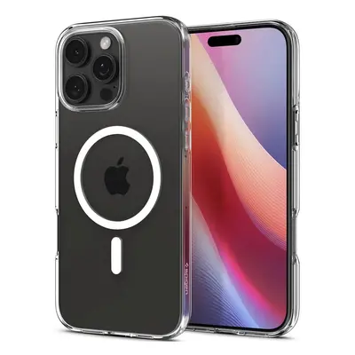 Apple iPhone 16 Pro Max, Szilikon tok, Magsafe töltővel kompatibilis, Spigen Crystal Flex Mag, á