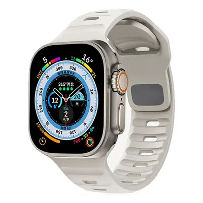 Apple Watch 4-6, SE, SE (2022) (38 / 40 mm) / Watch 7-9 (41 mm), szilikon pótszíj, állítható, TP