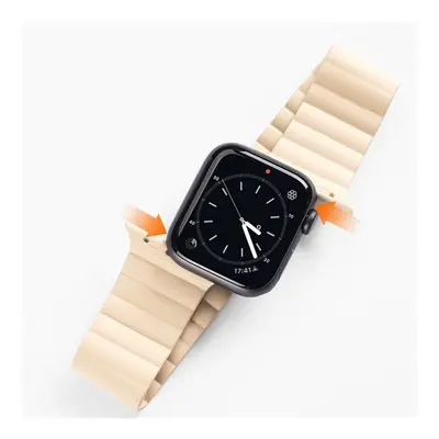 Apple Watch 1-6, SE (38 / 40 mm) / Watch 7 (41 mm), szilikon pótszíj, mágneses zár, Dux Ducis Ch