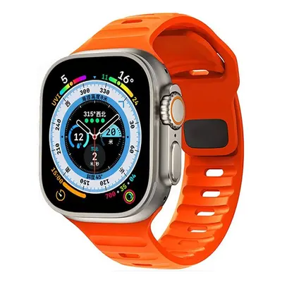 Apple Watch 4-6, SE, SE (2022) (38 / 40 mm) / Watch 7-9 (41 mm), szilikon pótszíj, állítható, TP