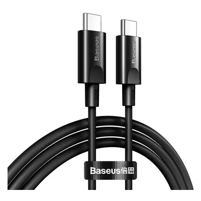 USB Type-C töltő- és adatkábel, USB Type-C, 150 cm, 5000 mA, 100W, törésgátlóval, gyorstöltés, B