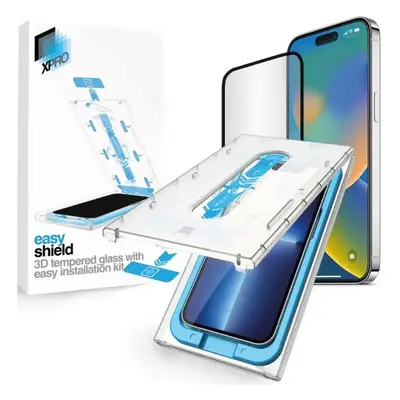 Apple iPhone 12 Pro Max, Kijelzővédő fólia, ütésálló fólia (az íves részre is!), Tempered Glass 