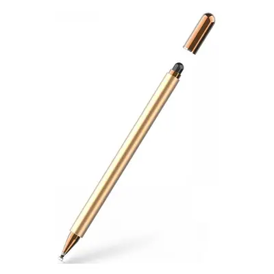 Univerzális toll, (bármilyen kapacitív kijelzőhöz), Charm Stylus Pen, arany