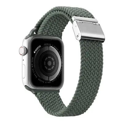 Apple Watch 1-6, SE, SE (2022) (38 / 40 mm) / Watch 7-8 (41 mm), textíl pótszíj, állítható, Dux 