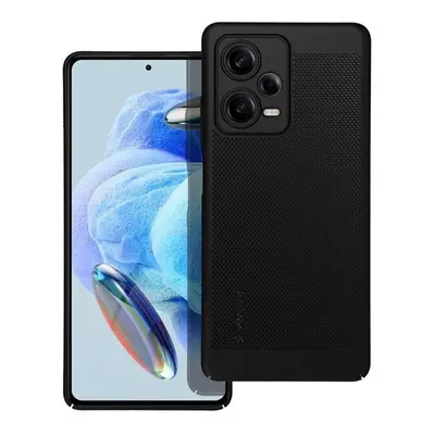 Xiaomi Redmi Note 12 Pro Plus 5G, Műanyag hátlap védőtok, légáteresztő, lyukacsos minta, Breezy,