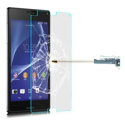 Sony Xperia Z4 Compact, Kijelzővédő fólia, ütésálló fólia, Tempered Glass (edzett üveg), Clear