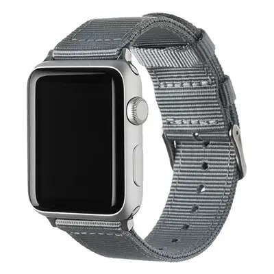 Apple Watch 4-6, SE, SE (2022) (38 / 40 mm) / Watch 7-9 (41 mm), műanyag pótszíj, szőtt, állítha