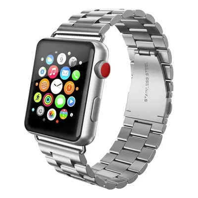 Apple Watch 4-6, SE, SE (2022) (38 / 40 mm) / Watch 7-9 (41 mm), fém pótszíj, rozsdamentes acél,