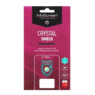 Realme C21, Kijelzővédő fólia (az íves részre NEM hajlik rá!), MyScreen Protector Antibacterial,