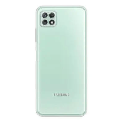 Samsung Galaxy A22 5G SM-A226B, Szilikon tok, ultravékony, Blautel 4-OK, átlátszó