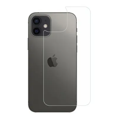 Apple iPhone 12 Mini, Kijelzővédő fólia, ütésálló fólia, hátlapi, Tempered Glass (edzett üveg), 