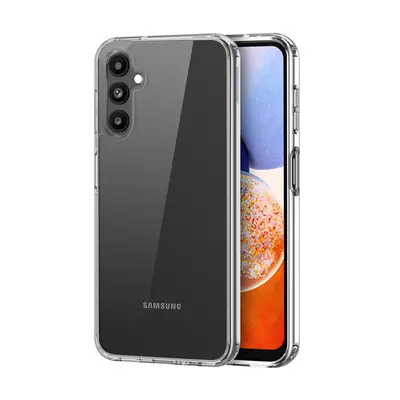 Samsung Galaxy A14 4G / A14 5G SM-A145F / A146B, Műanyag hátlap védőtok + szilikon keret, Dux Du