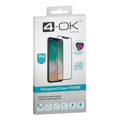 Apple iPhone 15 / 16, Kijelzővédő fólia, ütésálló fólia (az íves részre is!), Tempered Glass (ed