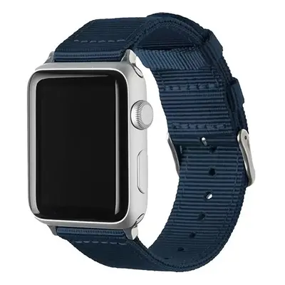 Apple Watch 4-6, SE, SE (2022) (38 / 40 mm) / Watch 7-9 (41 mm), műanyag pótszíj, szőtt, állítha