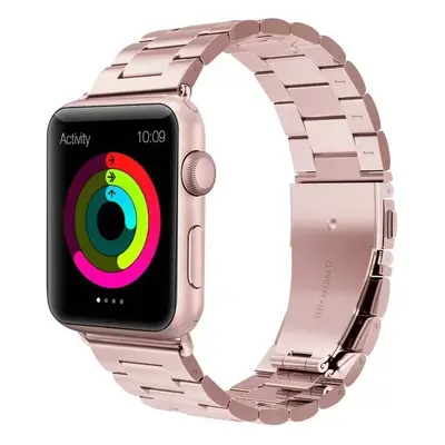 Apple Watch 4-6, SE, SE (2022) (38 / 40 mm) / Watch 7-9 (41 mm), fém pótszíj, rozsdamentes acél,