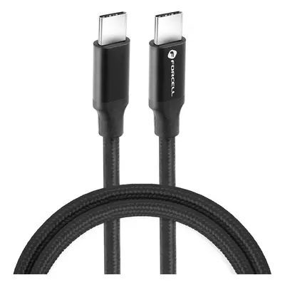 USB Type-C töltő- és adatkábel, USB Type-C, 100 cm, 5000 mA, 100W, gyorstöltés, PD, QC 4.0, 4K /