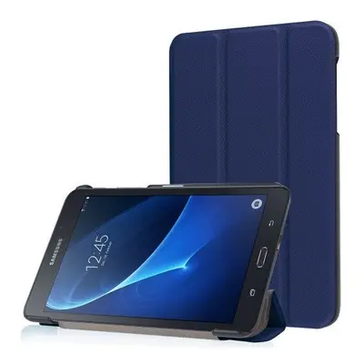 Samsung Galaxy Tab A 7.0 SM-T280 / T285, mappa tok, Trifold, sötétkék