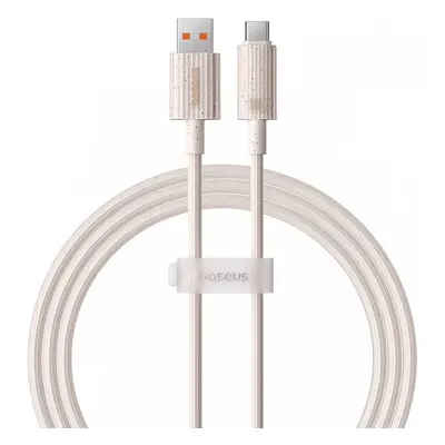 USB töltő- és adatkábel, USB Type-C, 100 cm, 6000 mA, 100W, gyorstöltés, PD, Baseus Habitat, P10