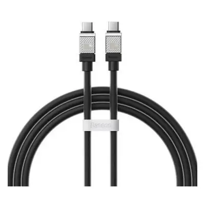 USB Type-C töltő- és adatkábel, USB Type-C, 100 cm, 100W, törésgátlóval, gyorstöltés, PD, Baseus