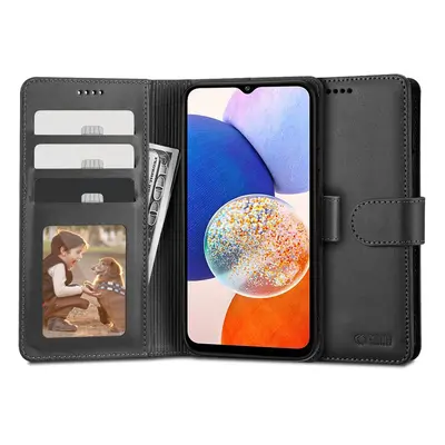 Samsung Galaxy A14 4G / A14 5G SM-A145F / A146B, Oldalra nyíló tok, stand, mágnes csattal, TP Wa