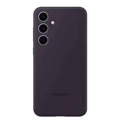 Samsung Galaxy S24 Plus SM-S926, Szilikon tok, sötétlila, gyári