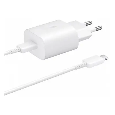 Hálózati töltő adapter, 5V / 3000mA, USB Type-C aljzat, USB Type-C kábellel, PD, gyorstöltés, Sa