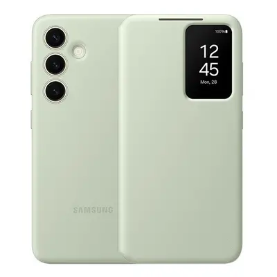 Samsung Galaxy S24 Plus SM-S926, Oldalra nyíló tok, hívás mutatóval, kártyatartóval, Smart View 