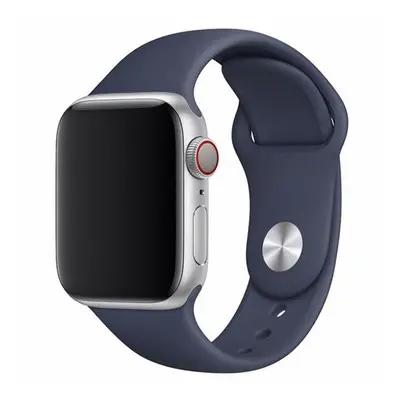 Apple Watch 1-6, SE (38 / 40 mm) / Watch 7-8 (41 mm), szilikon pótszíj, állítható, Devia Delux S