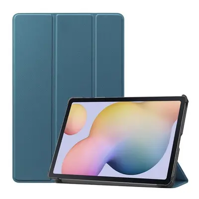 Samsung Galaxy Tab S7 11.0 / Tab S8 11.0, mappa tok, Trifold, sötétzöld