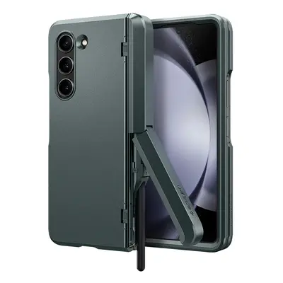 Samsung Galaxy Z Fold5 SM-F946B, Műanyag hátlap védőtok, közepesen ütésálló, zsanérvédő és kitám