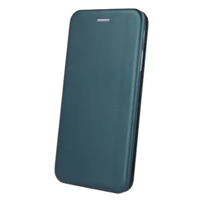 Huawei P40, Oldalra nyíló tok, stand, Forcell Elegance, zöld