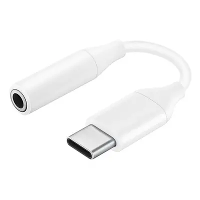 Adapter, USB Type-C - 3.5 mm jack átalakító, Samsung, gyári, fehér