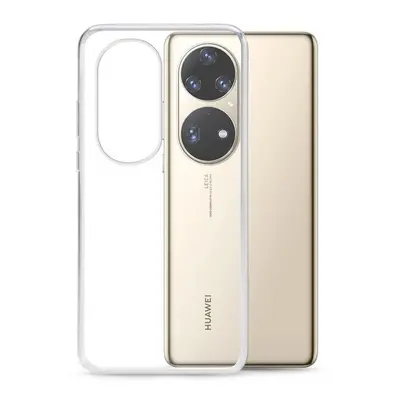 Huawei P50 / P50E, Szilikon tok, ultravékony, átlátszó