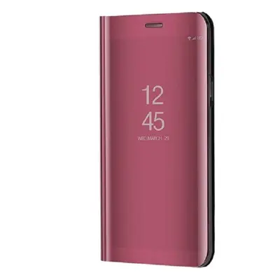 Samsung Galaxy M31s SM-M317F, Oldalra nyíló tok, hívás mutatóval, Smart View Cover, vörösarany (