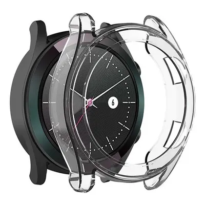 Huawei Watch GT2 (46 mm), Szilikon védőkeret, szíj nélkül, átlátszó