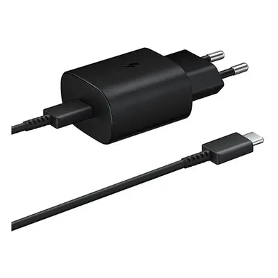 Hálózati töltő adapter, 5V / 3000mA, USB Type-C aljzat, USB Type-C kábellel, PD, gyorstöltés, Sa