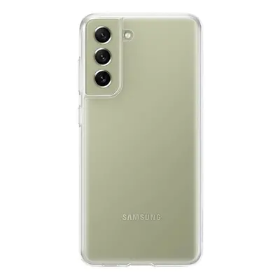 Samsung Galaxy S21 FE 5G SM-G990, Szilikon tok, közepesen ütésálló, légpárnás sarok, átlátszó, g