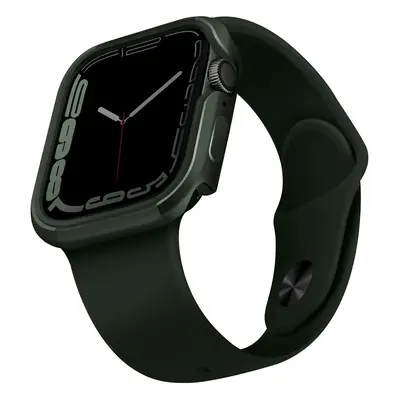 Apple Watch 1-6, SE (44 mm) / Watch 7-8 (45 mm), Fém védőkeret, alumínium, szíj nélkül, Uniq Val