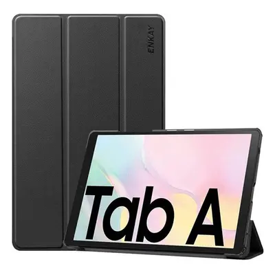 Samsung Galaxy Tab A7 10.4 (2020) SM-T500 / T505, mappa tok, Trifold, Enkay, fekete