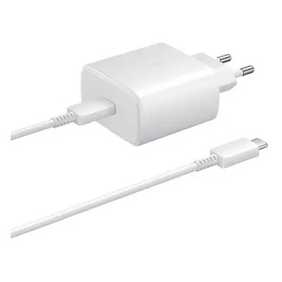 Hálózati töltő adapter, 65W, USB Type-C aljzat, USB Type-C - USB Type-C kábellel, PD, gyorstölté