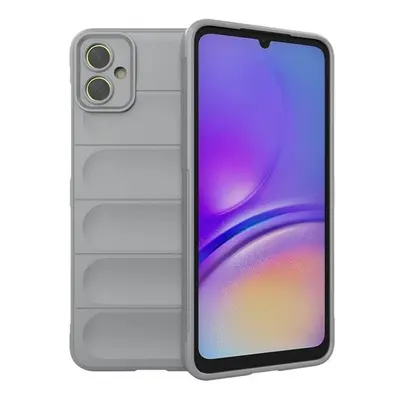 Samsung Galaxy A05 SM-A055F, Szilikon tok, közepesen ütésálló, 3D minta, világosszürke