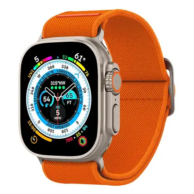 Apple Watch 4-6, SE (42 / 44mm), Watch 7-9 (45mm), Watch Ultra (49mm), szövet pótszíj, Spigen Li