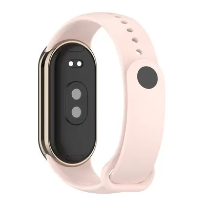 Xiaomi Mi Smart Band 8, szilikon pótszíj, állítható, rózsaszín