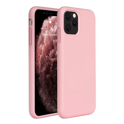 Xiaomi Redmi 9T, Szilikon tok, Wooze Liquid Silica Gel, rózsaszín