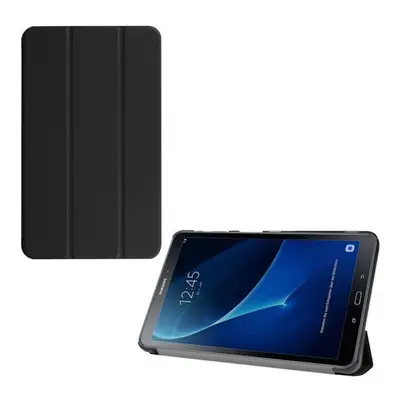 Samsung Galaxy Tab A 10.1 (2016) SM-T580 / T585, mappa tok, Trifold, fekete