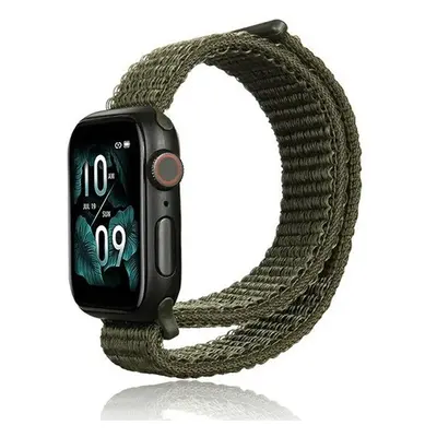 Apple Watch 1-6, SE, SE (2022) (38 / 40 mm) / Watch 7-8 (41 mm), textíl pótszíj, nylon, tépőzára